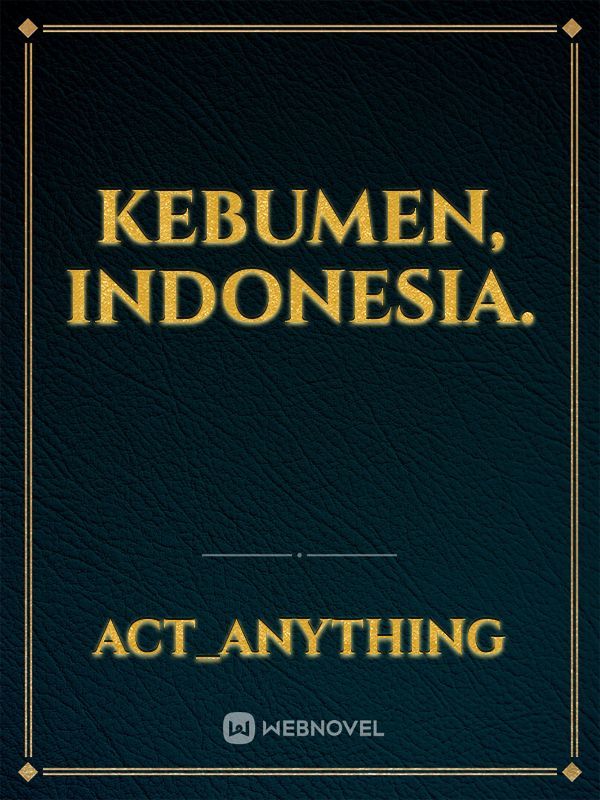 Kebumen, Indonesia. Book