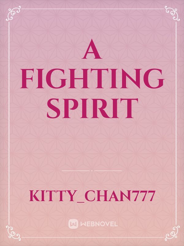 A fighting spirit Book