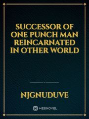 SUCCESSOR OF ONE PUNCH MAN REINCARNATED IN OTHER WORLD Book