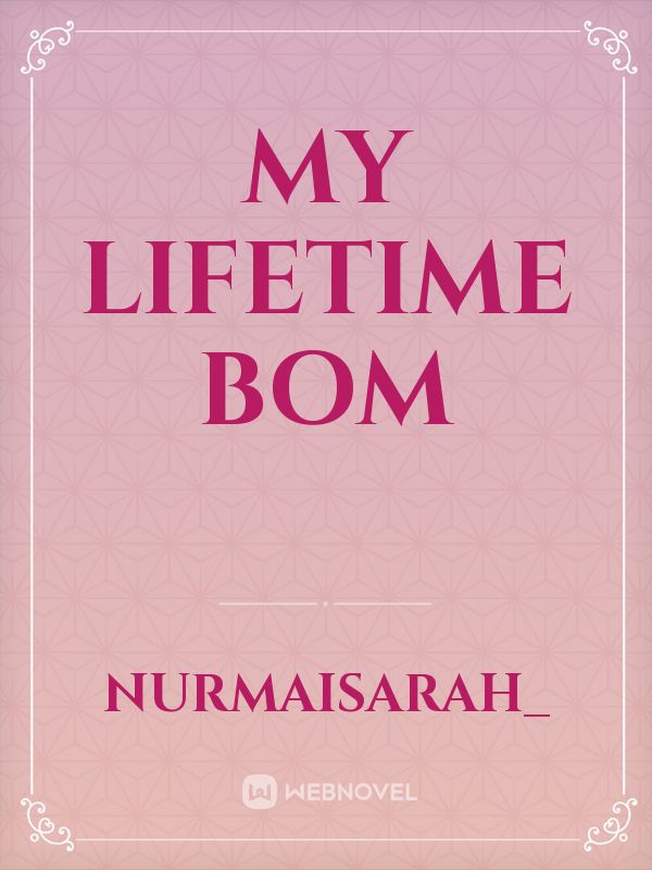 My Lifetime Bom Book
