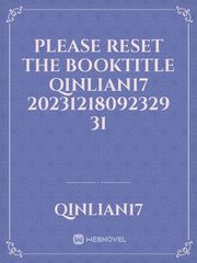 please reset the booktitle QinLian17 20231218092329 31 Book