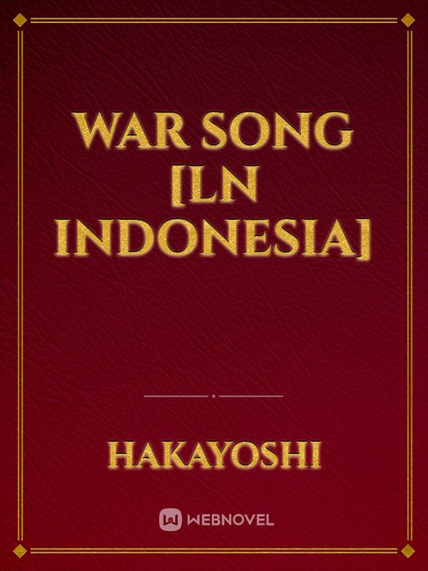 War Song [LN Indonesia] Book