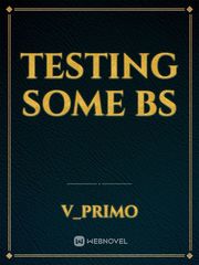 Testing some bs Book