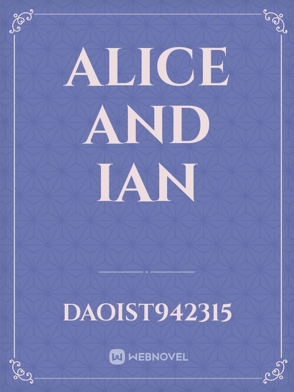 alice and ian Book