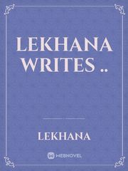 LEKHANA WRITES .. Book