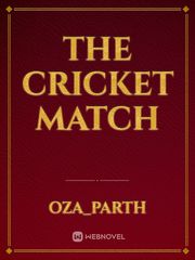 the cricket match Book