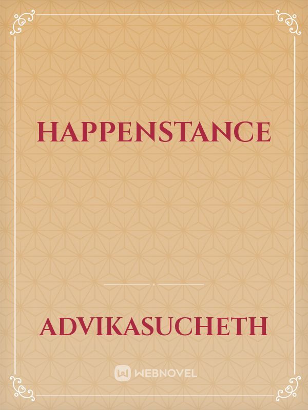 HAPPENSTANCE Book