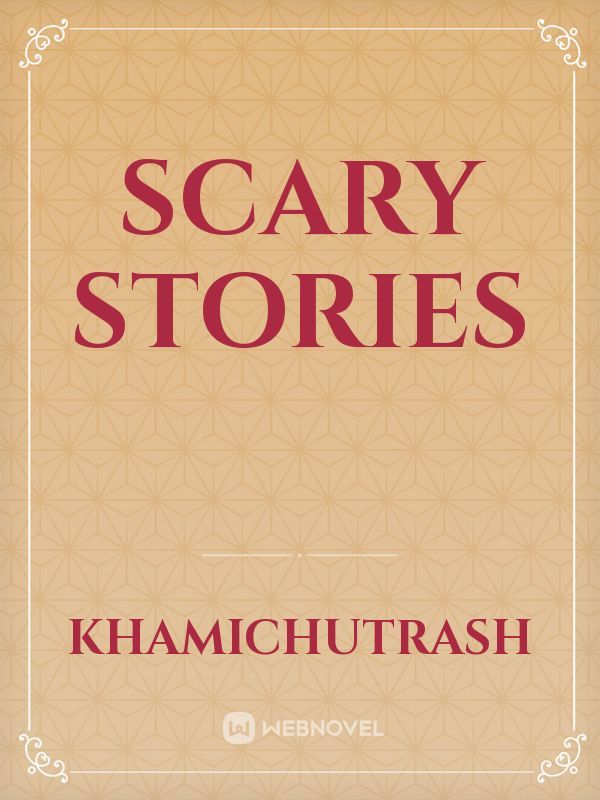 Scary Stories Book