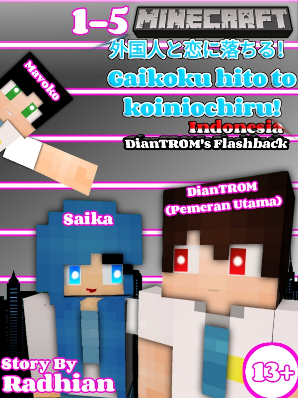 Gaikoku hito to koiniochiru! | Minecraft Indonesia [COMPLETED + ENDING RAHASIA]