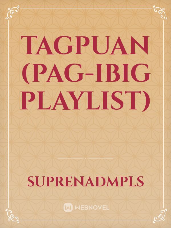Tagpuan (Pag-Ibig Playlist) Book