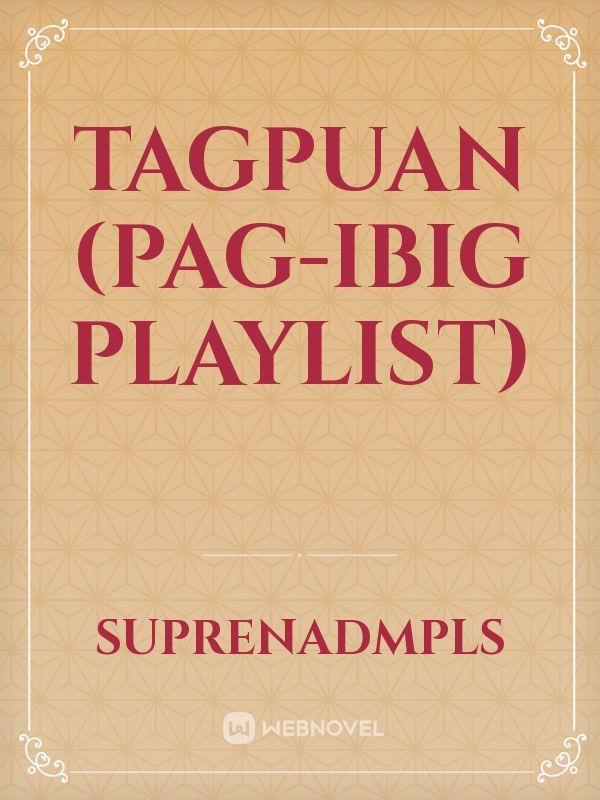 Tagpuan (Pag-Ibig Playlist) Book
