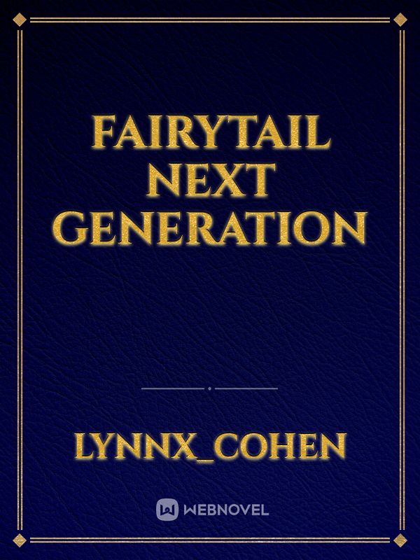 Fairytail Next generation Book