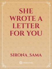 She wrote a letter for you Book