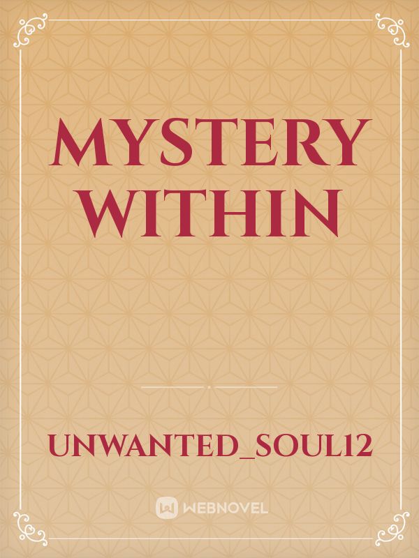 Mystery Within Book