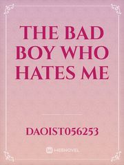 the bad boy who hates me Book