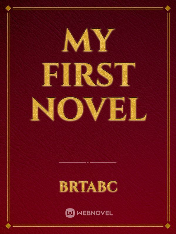my first novel