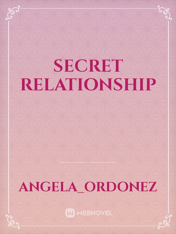 Secret Relationship Book