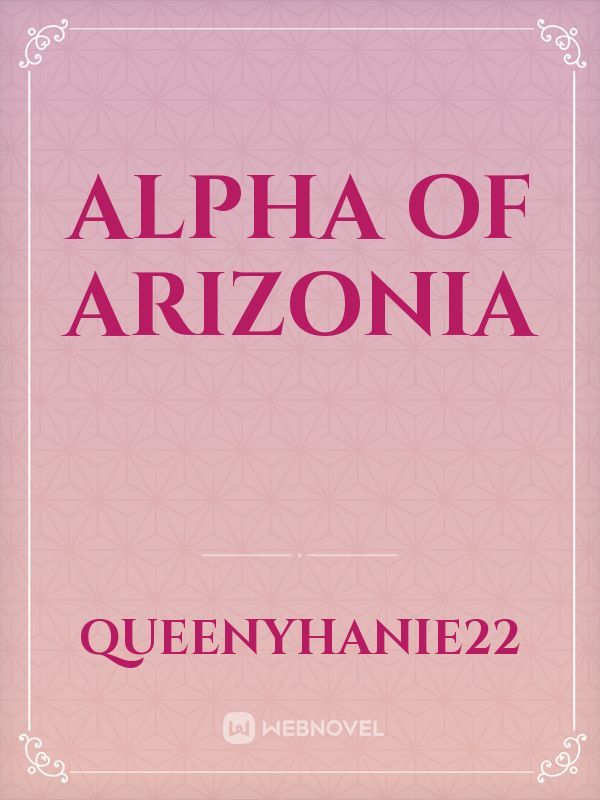 Alpha of Arizonia Book