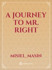 A journey to Mr. Right Book