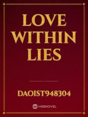Love within Lies Book