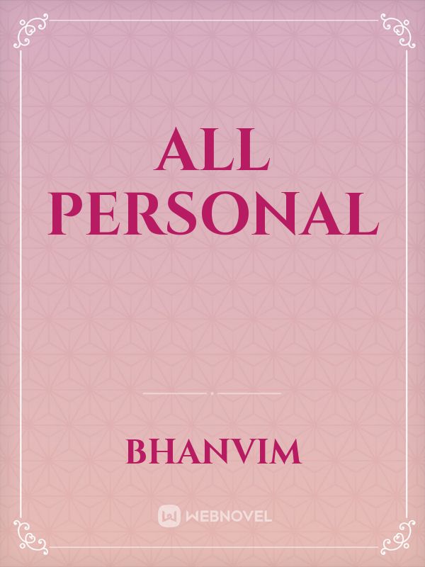 All Personal Book