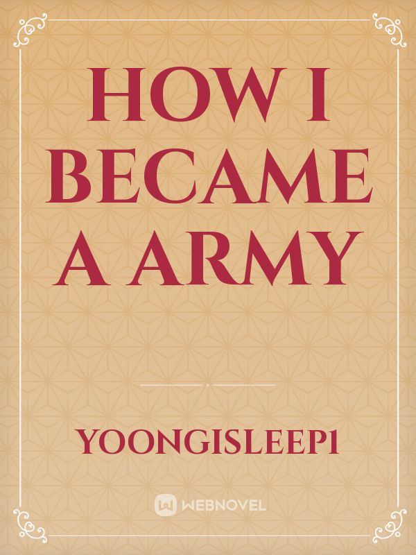 How I became a Army Book