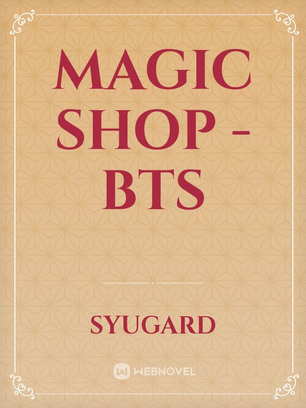 Magic Shop -BTS Book