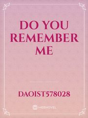 Do You Remember me Book