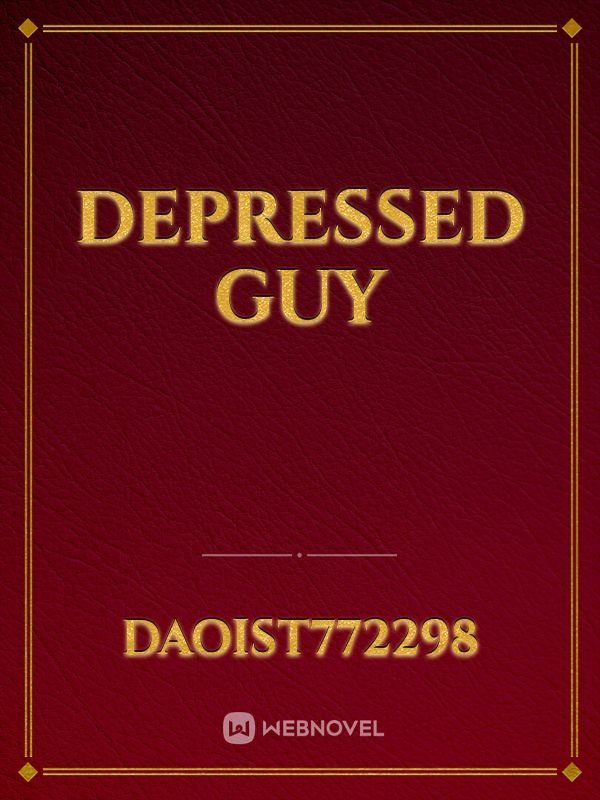depressed guy Book
