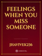 feelings when you miss someone Book