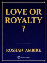 Love or royalty ? Book