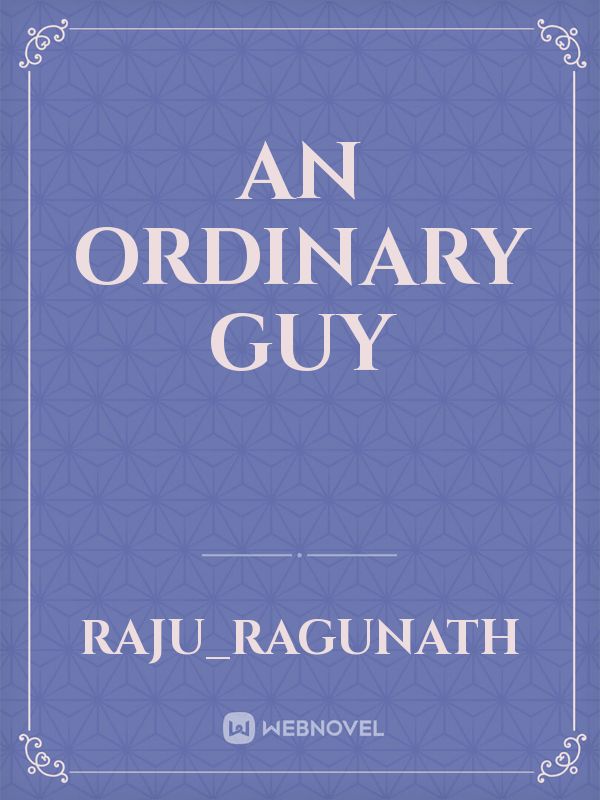 An ordinary Guy Book