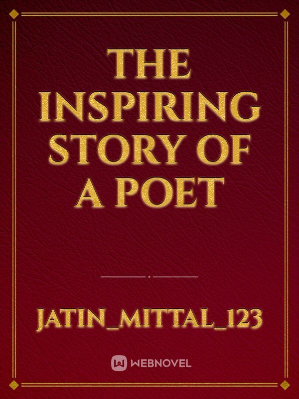 The inspiring story of a poet Book
