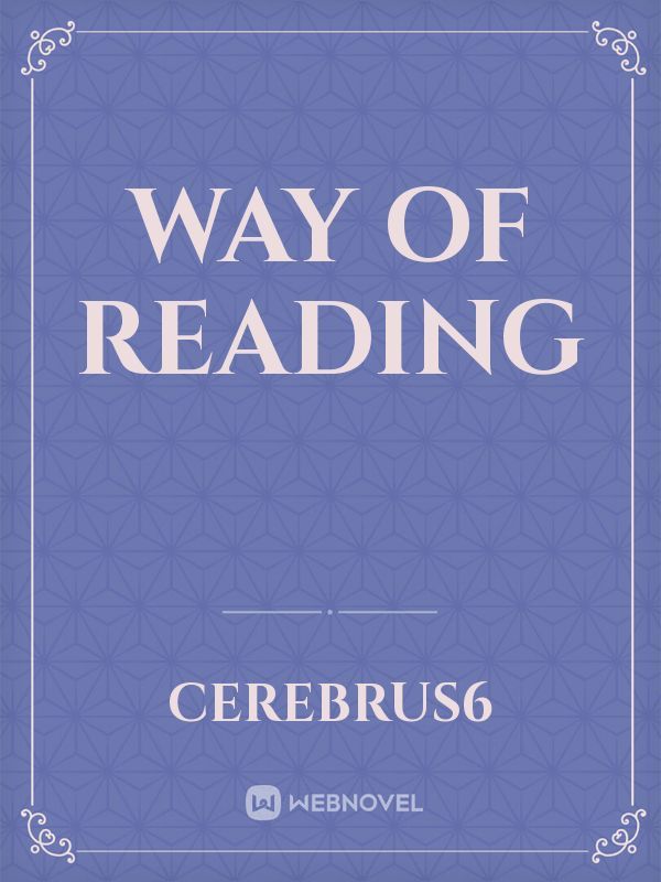 Way of Reading Book