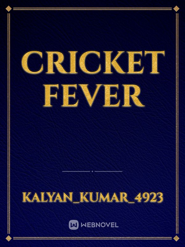 cricket fever Book