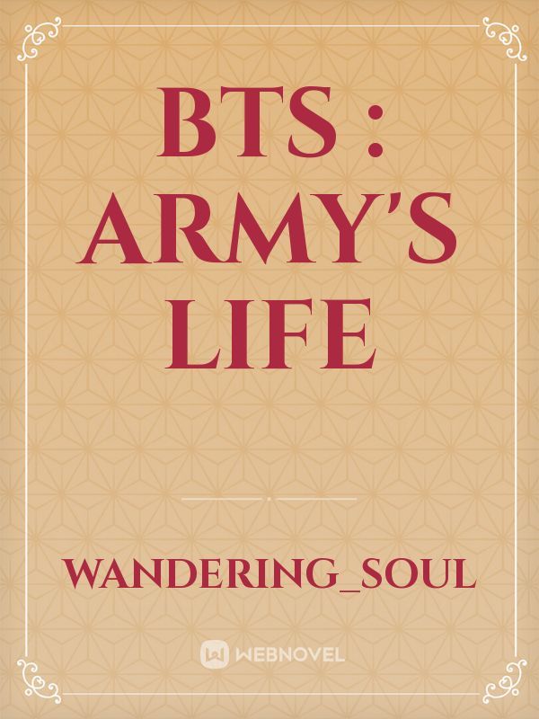 BTS : ARMY'S LIFE Book