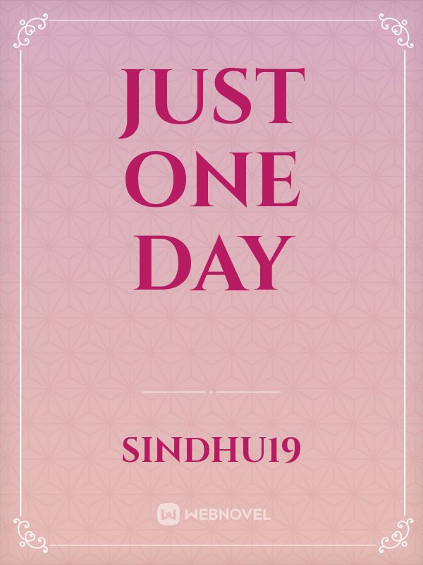 just one day Book