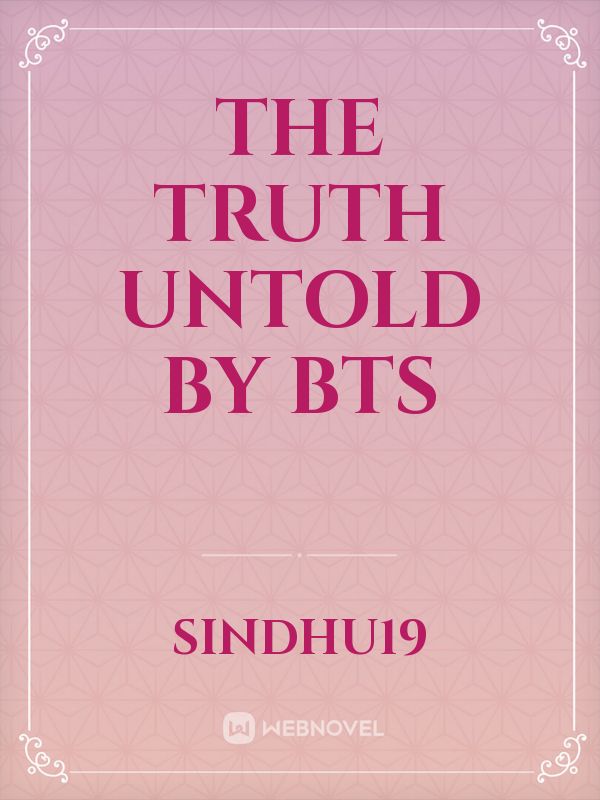 The truth untold by bts Book