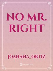 No Mr. Right Book