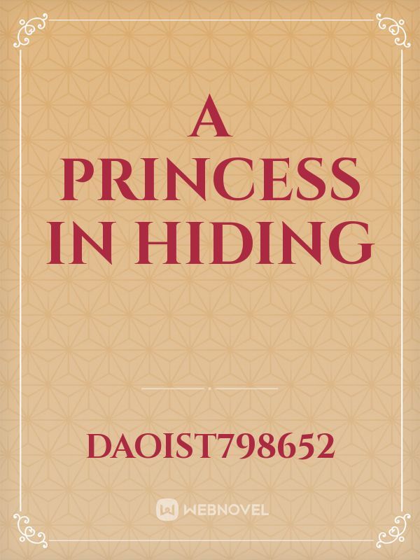 A Princess in Hiding Book