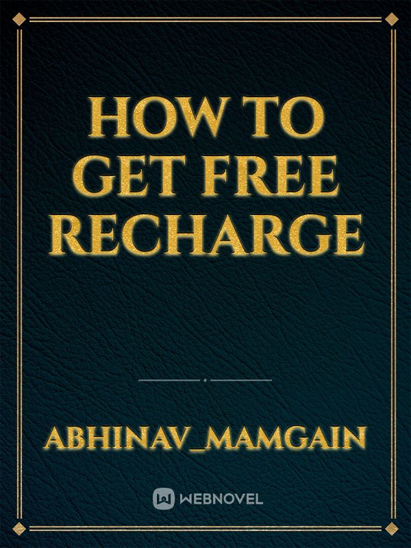 How to get free recharge Book