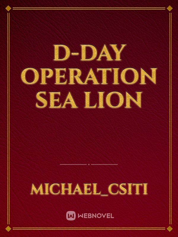 D-DAY Operation Sea Lion