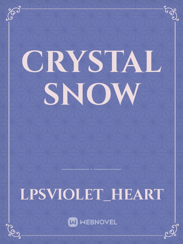 crystal snow Book