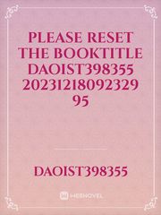 please reset the booktitle Daoist398355 20231218092329 95 Book