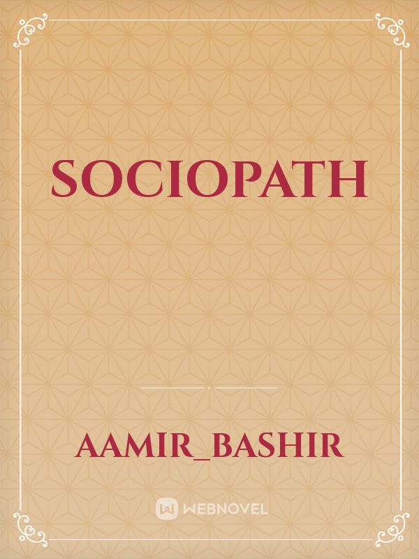 Sociopath Book