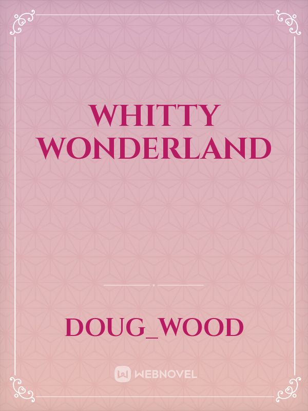 Whitty Wonderland Book