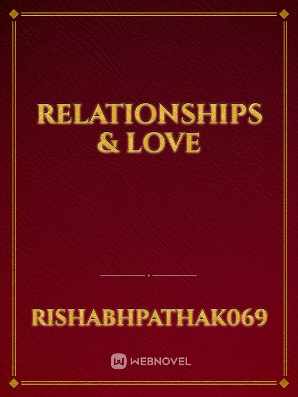 Relationships & love Book