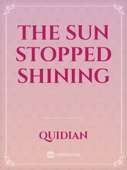 The sun stopped shining Book