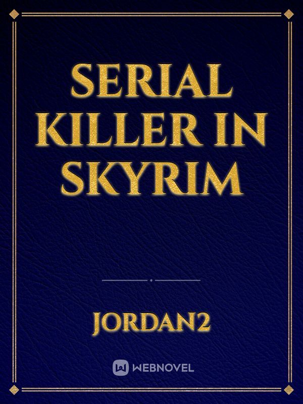 Serial killer in Skyrim Book