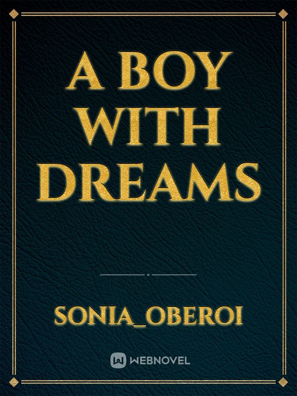 A Boy With Dreams Book